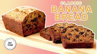 Banana Bread Recipe Quick and Easy [upl. by Hadwyn886]