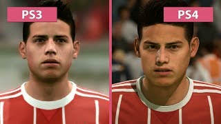 FIFA 18 – PS3 vs PS4 Graphics Comparison [upl. by Imis]