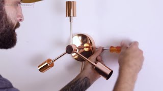 How To Install a PlugIn Wall Sconce [upl. by Yracaz]