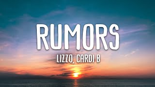 Lizzo  Rumors feat Cardi B Lyrics [upl. by Monagan253]