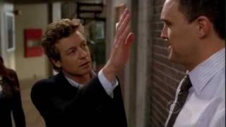 The Mentalist  1x18 scene quotRigsby breaks a mans nosequot [upl. by Thornie]