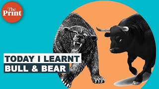 What do bull and bear mean in the stock market [upl. by Xam]