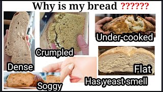 Bread Baking Mistakes  KR118 breadbakingmistakes [upl. by Eoin]