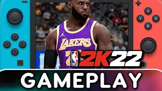 NBA 2K22  Nintendo Switch Gameplay [upl. by Hogue]