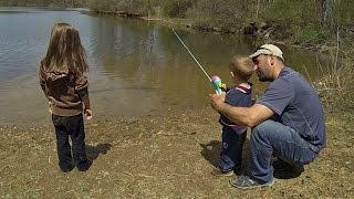 KIDS FISHING  A FEW TIPS amp TRICKS [upl. by Oneill]