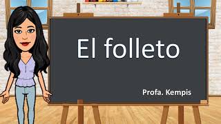 El folleto [upl. by Sukramal]