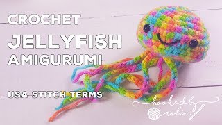 Crochet Amigurumi Jellyfish Quick amp Easy Ideal for Beginners [upl. by Allesig]