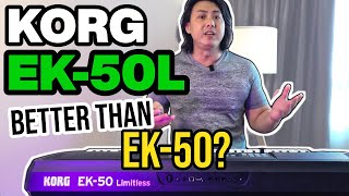 KORG EK50 vs EK50 L  Which One is a Better Buy [upl. by Akerue424]