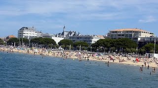 Arcachon  Centre Plage Ville dHiver et Jardins HD [upl. by Teodor728]