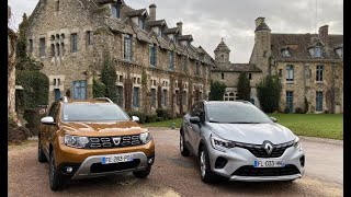 Renault Captur vs Dacia Duster [upl. by Enotna881]