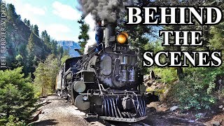 Behind The Scenes on a Steam Locomotive 4K [upl. by Noitna783]