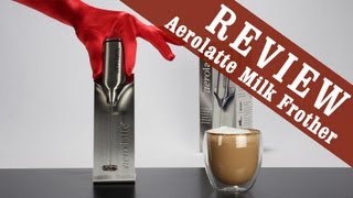 Aerolatte Milk Frother  Exclusive Review [upl. by Noseimaj]