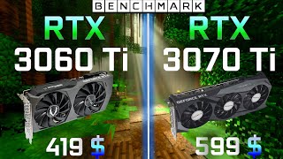 Geforce RTX 3060 Ti vs RTX 3070 Ti Test in 8 Games  1080p 1440p 2160p [upl. by Aivan]