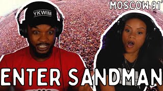 HOW IS THIS EVEN POSSIBLE 🎵 Metallica Enter Sandman Live Moscow 1991 Reaction [upl. by Jessee]