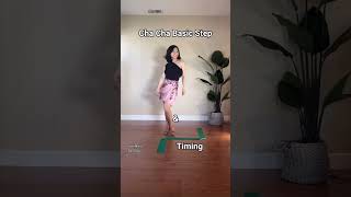 Easy Cha Cha Tutorial  Basic Step [upl. by Sidwohl358]