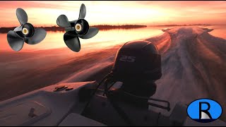 3 or 4 Blade Propellers for SMALL Boats [upl. by Ettenej]