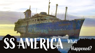 SS America What Happened to Americas Forgotten Flagship Original Version [upl. by Neirual]