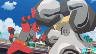 Torracat evolves into Incineroar  Episode 145  Pokemon Sun and Moon AMV [upl. by Keelia852]