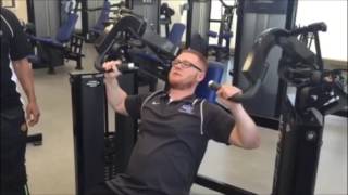 Hammer Strength Shoulder Press Machine [upl. by Agustin850]