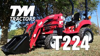 TYM Tractors T224 Product Overview [upl. by Oza]