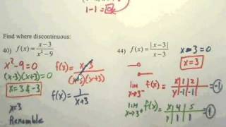 Limits Review Ch 1  Calculus [upl. by Aicened952]