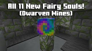 ALL 11 NEW Dwarven Mines Fairy Soul Locations Hypixel Skyblock [upl. by Veejar490]