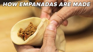 How Empanadas Are Made • Tasty [upl. by Pendergast]