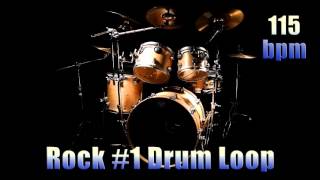 Rock 1 Drum Loop 115 bpm [upl. by Moberg311]