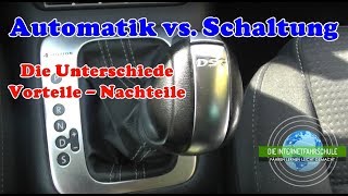 Automatik vs Schaltwagen  Die Unterschiede  Fahrstunde [upl. by Acinimod853]