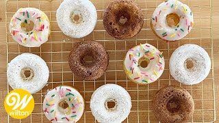 How to Make Homemade Baked Donuts  Wilton [upl. by Joane711]