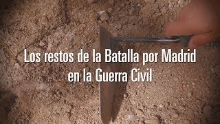 Los restos de la Batalla por Madrid en la Guerra Civil [upl. by Chickie]