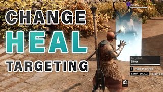 How to Change the Auto Targeting for Healing ► New World [upl. by Lesig]