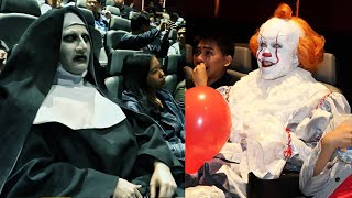 FUNNIEST Scare Pranks COMPILATION  Pennywise VS Valak Whos Scarier [upl. by Fredrick37]