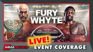 Tyson Fury vs Dillian Whyte  LIVE COVERAGE [upl. by Eaver]