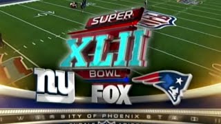 SUPERBOWL XLII NFL on FOX intro [upl. by Abercromby24]