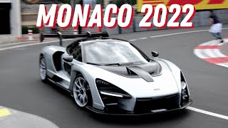 SUPERCARS OF MONACO 2022 4K [upl. by Penelopa486]