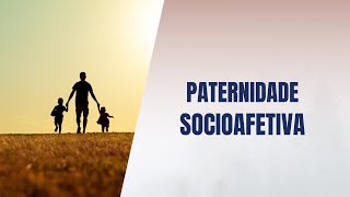 Paternidade socioafetiva [upl. by Berck365]