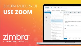 Zimbra Modern UI Demo  Use Zoom [upl. by Wagshul]