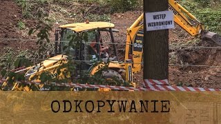 Odkopywanie Złotego Pociągu w Wałbrzychu i ciężarówek w Kamiennej Górze [upl. by Lubin]