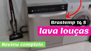 Lava louças Brastemp 14 serviços  review completo da minha lava louças [upl. by Cavan]