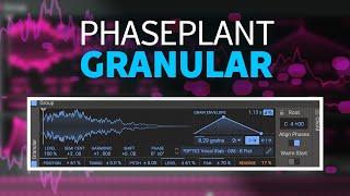 New Phase Plant Granular  Sound Design [upl. by Ayeki]