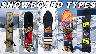 What TYPE of Snowboard Should You Buy  Beginners Guide [upl. by Thomasina]