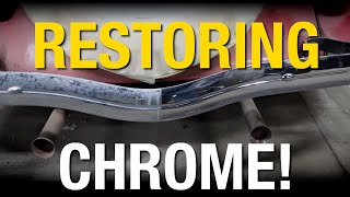 HowTo Restore Old Chrome On Barn Find  Restoration HACK from Eastwood [upl. by Whitcomb]