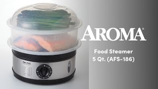 Aroma Housewares Food Steamer AFS186 [upl. by Puglia]