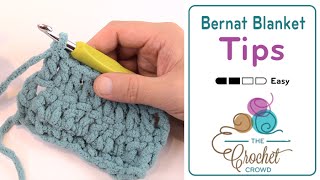 How To Change Colors amp Yarn Strands with Bernat Blanket  BEGINNER  The Crochet Crowd [upl. by Jaquiss988]