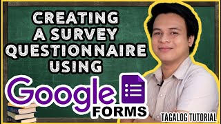 CREATING SURVEY QUESTIONNAIRE USING GOOGLE FORMS FOR RESEARCH TUTORIAL [upl. by Nilat]