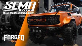 Every Custom BRONCO Build at SEMA 2023 [upl. by Bobby]