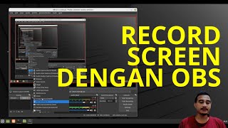 CARA RECORD SCREEN DENGAN OBS [upl. by Neumeyer714]