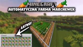 Minecraft Automatyczna Farma Marchewek Poradnik Do Redstone [upl. by Altis]