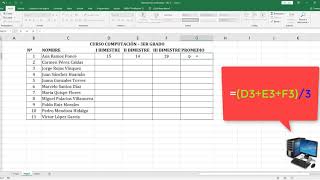 OPERACIONES COMBINADAS EN EXCEL [upl. by Rondi89]